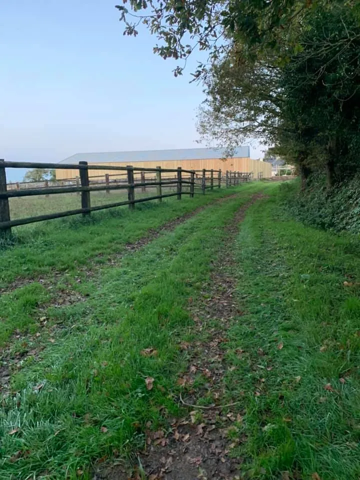 La piste de galop