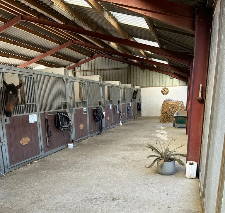 Intérieur des barns